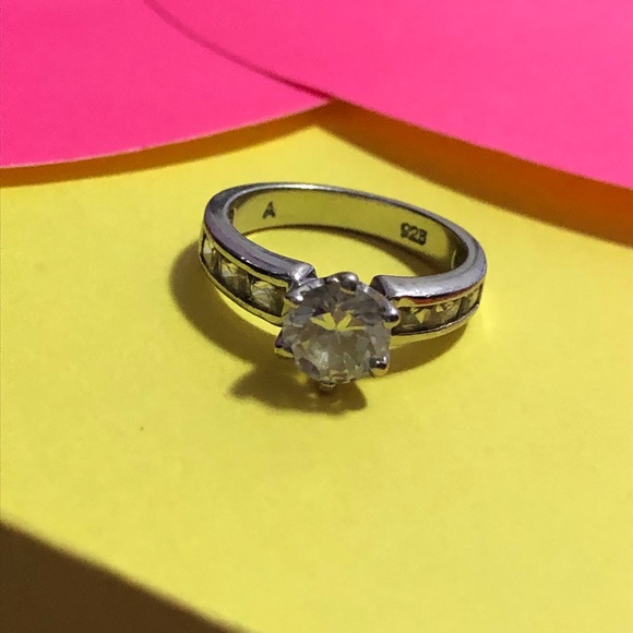 sterling silver Jewelry - Sterling silver cubic zirconia ring